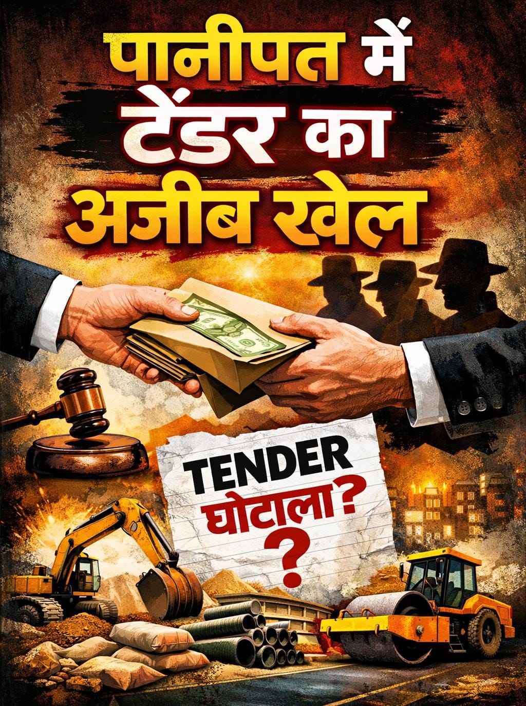 Panipat Nagar Nigam Tender Scam Reveals Major Fraud